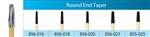 GREAT WHITE ULTRA FG Carbide Burs #855-025 Round End Taper (5pk)