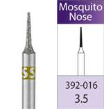 PIRANHA FG Diamond Burs #392-016M Mosquito Nose, Medium (25pk)