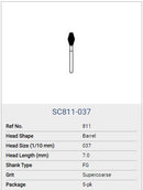 NTI Diamonds Super Coarse FG Barrel  5/pk