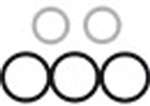 SWIVEL COUPLERS FOR VECTOR & KAVO MULTIFLEX STYLE HP O-Ring Kit MFG #RP-008