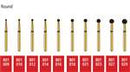 ALPEN FG Diamond Burs Round