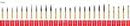 ALPEN FG Diamond Burs Flame