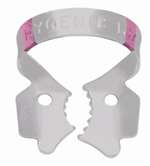 HYGENIC Gloss Finish Winged Clamp #13A - Serrated Jawed, Upper Right Molars, 1 pc