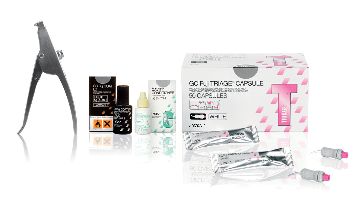 GC Fuji TRIAGE® White Starter Package #439991 - Davis Dental Supply