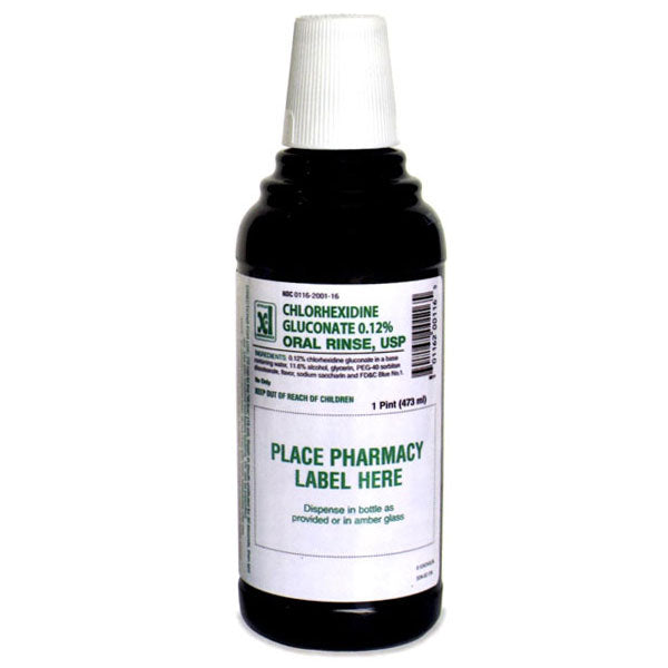 Xttrium 0.12% Chlorhexidine Gluconate. 16 oz. Bottle.